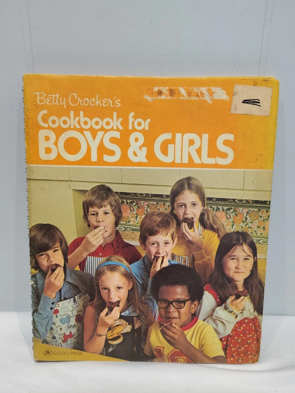 Vintage Betty Crocker Cookbook for Boys & Girls 1976 Golden Press Kids Cookbook
